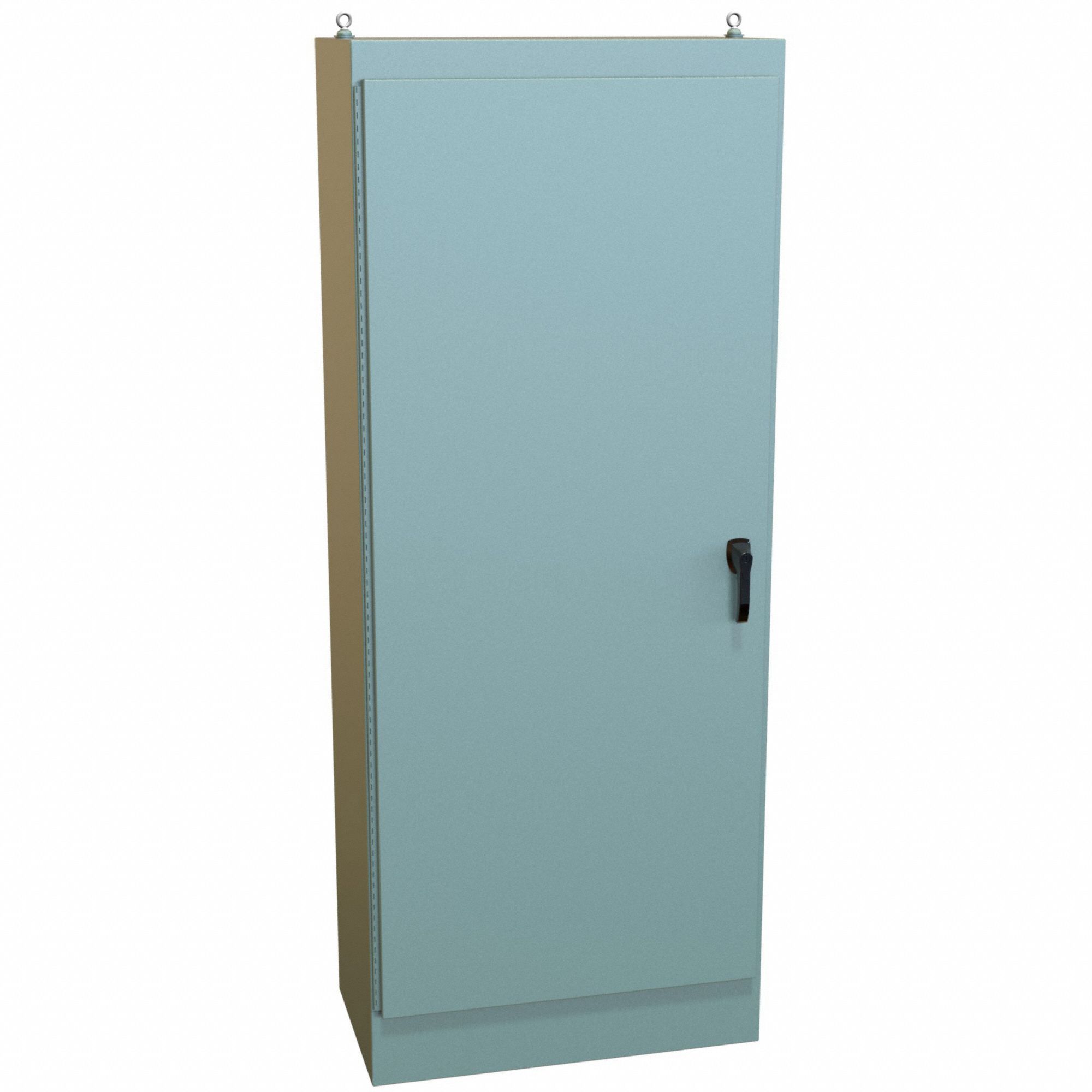 Electrical Enclosure: Steel, 90 in x 36 in x 20 in, NEMA 12, Solid Cover, Hinged
