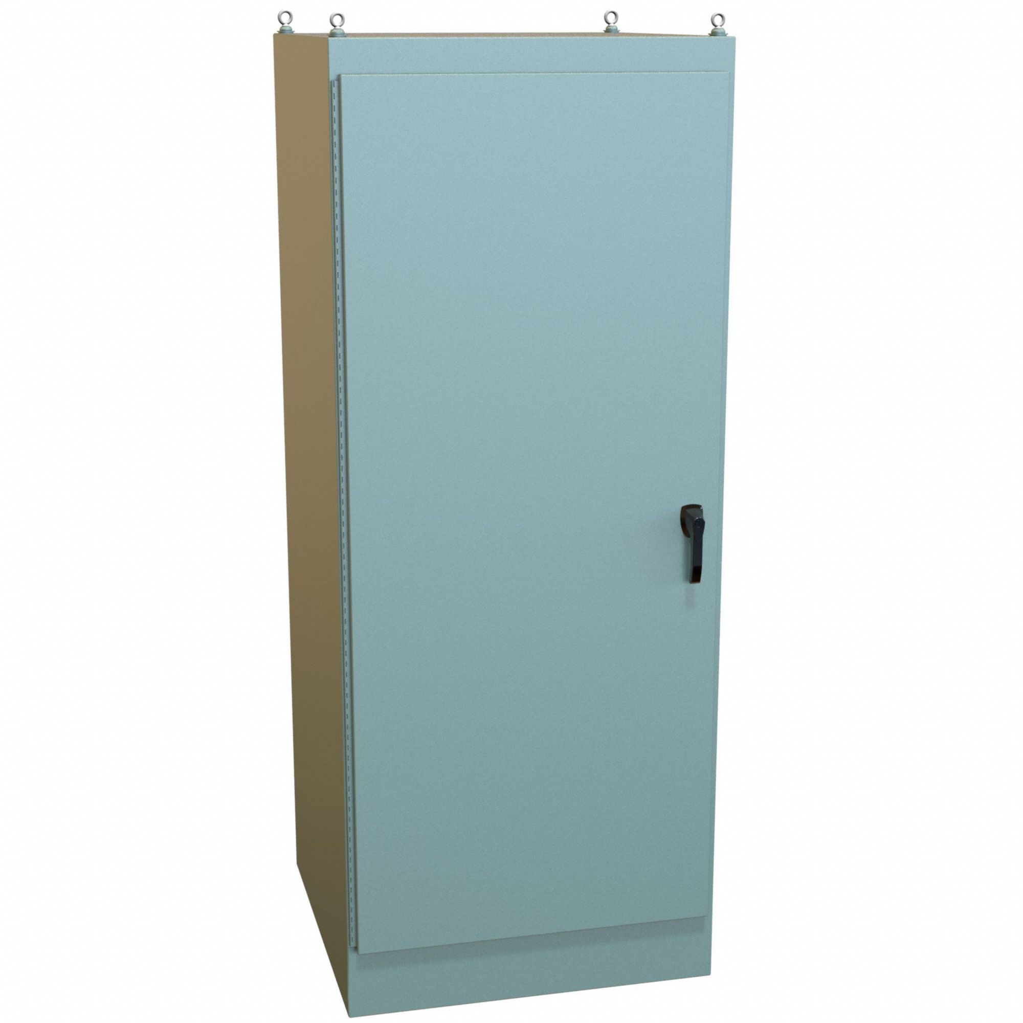 Electrical Enclosure: Steel, 90 in x 36 in x 36 in, NEMA 12, Solid Cover, Hinged