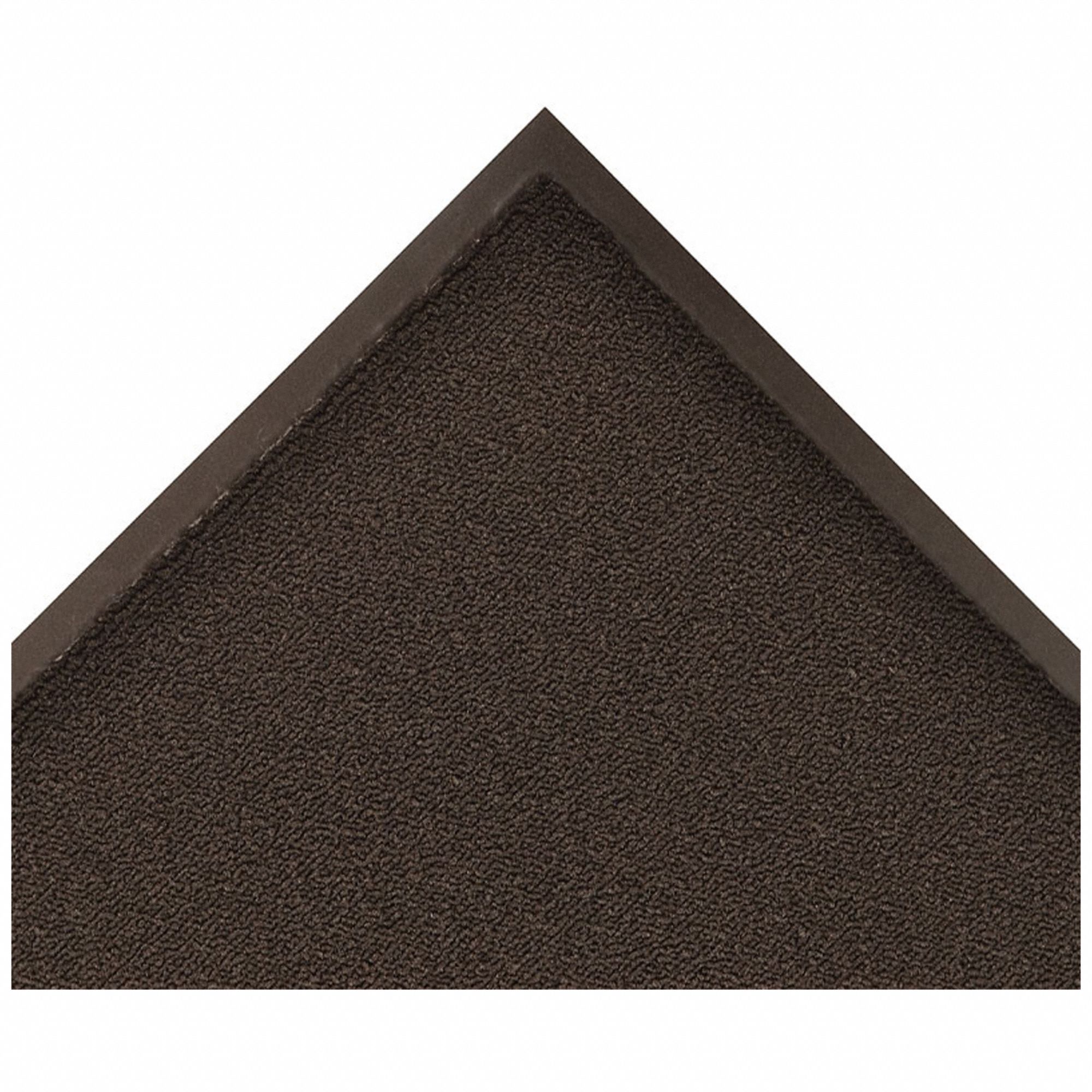 ENTRANCE MAT, LOOP PILE, OUTDOOR, HEAVY, 3 X 5 FT, ⅜ IN THICK, PP/VINYL, FLAT EDGE