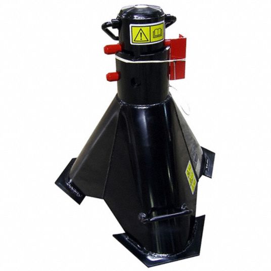 TITAN, Pin Adjustment, 44 ton Load Capacity, Jack Stand - 33W483|14400 ...
