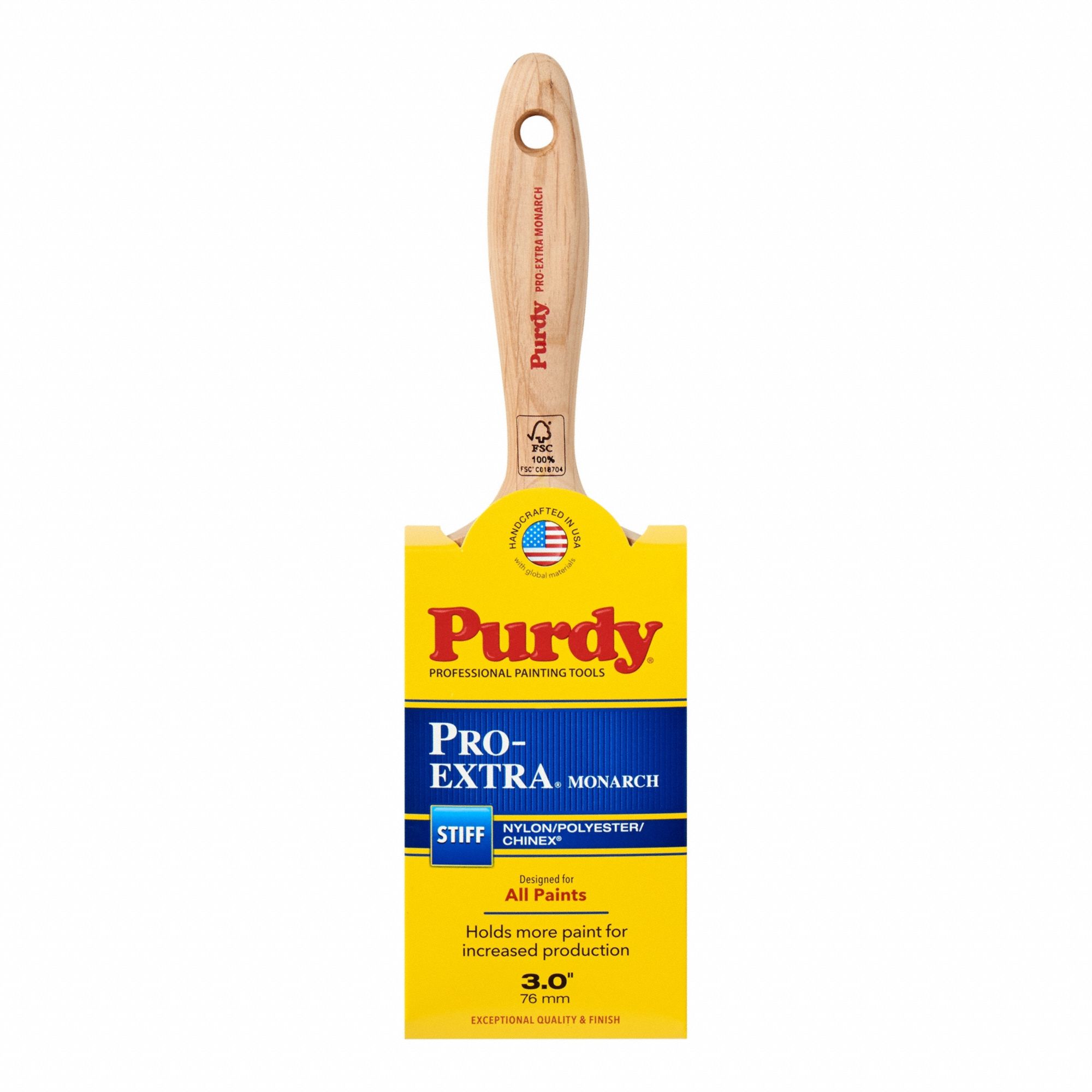 Nylon Paint Brush 7/8 in L