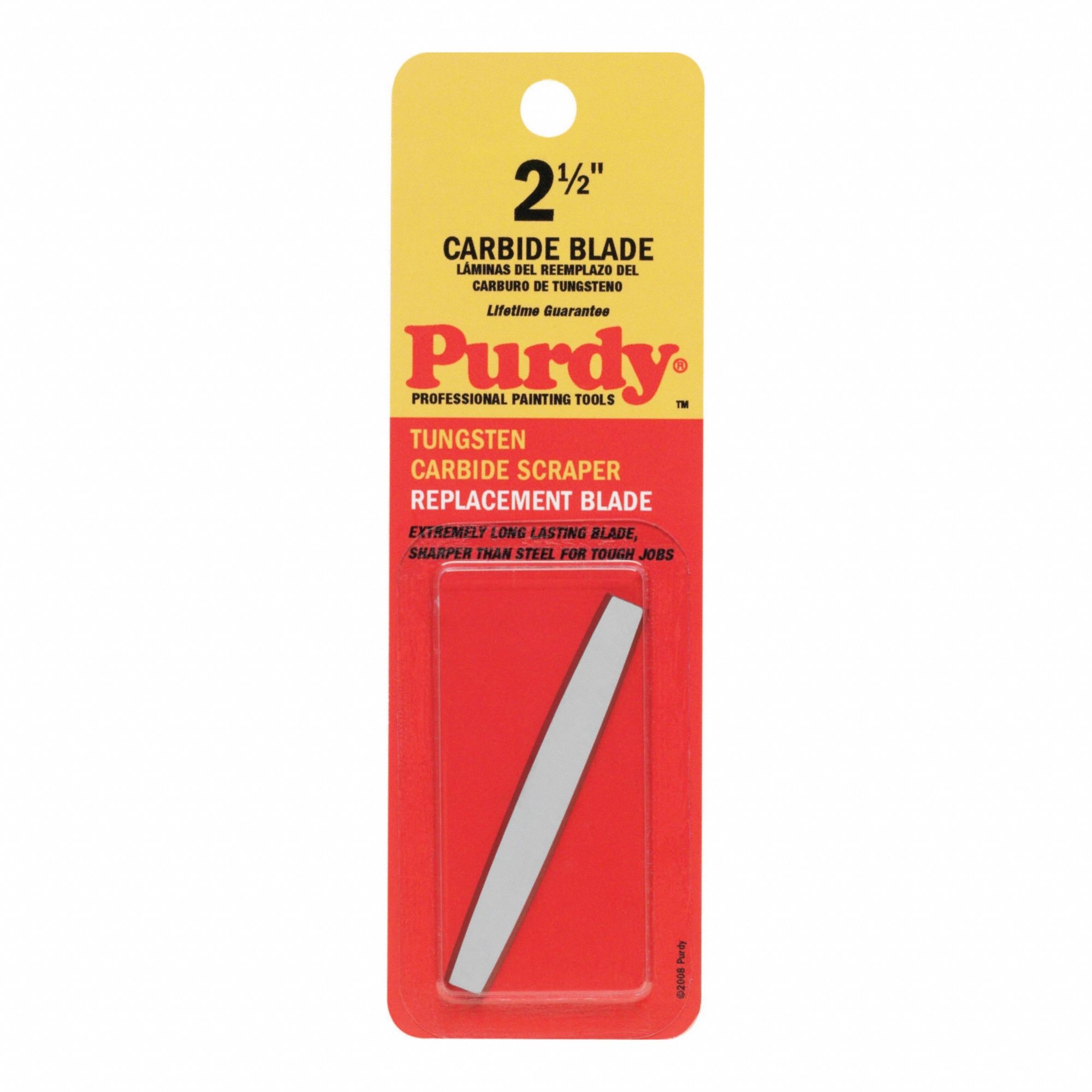 PURDY, 1 7/8 in Overall Wd, 3/8 in Overall Lg, Scraper Replacement ...