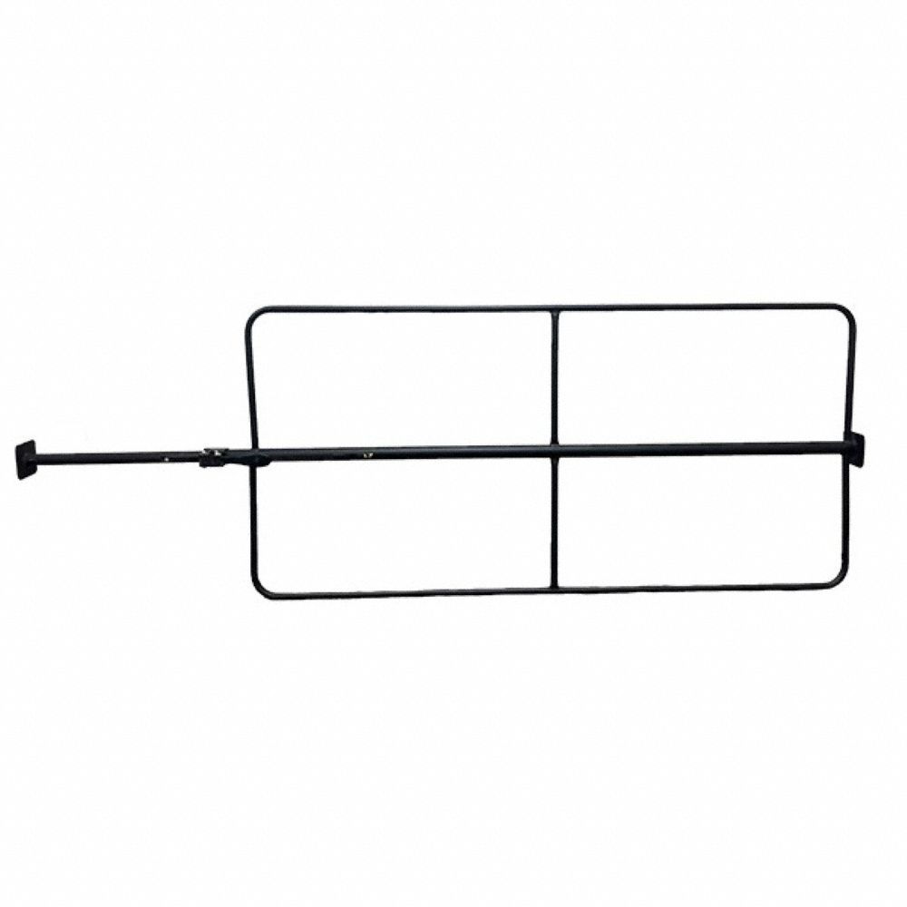 Cargo Load Bar: Cargo Bar, 61 in Adjustment Lg - Min, 105 in Adjustment Lg - Max, Steel, Rectangle