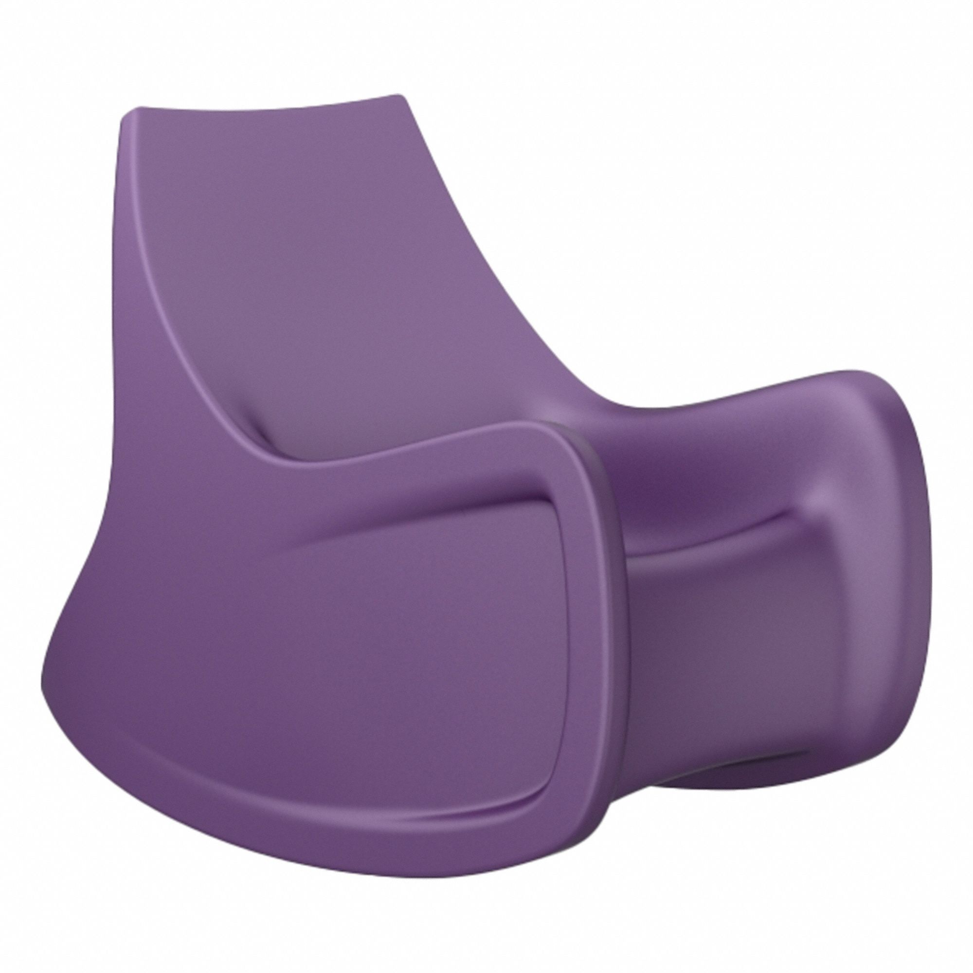 Radial Rocker with Sand Door: Indigo Seat Color, Polyethylene Seat Material, Freestanding
