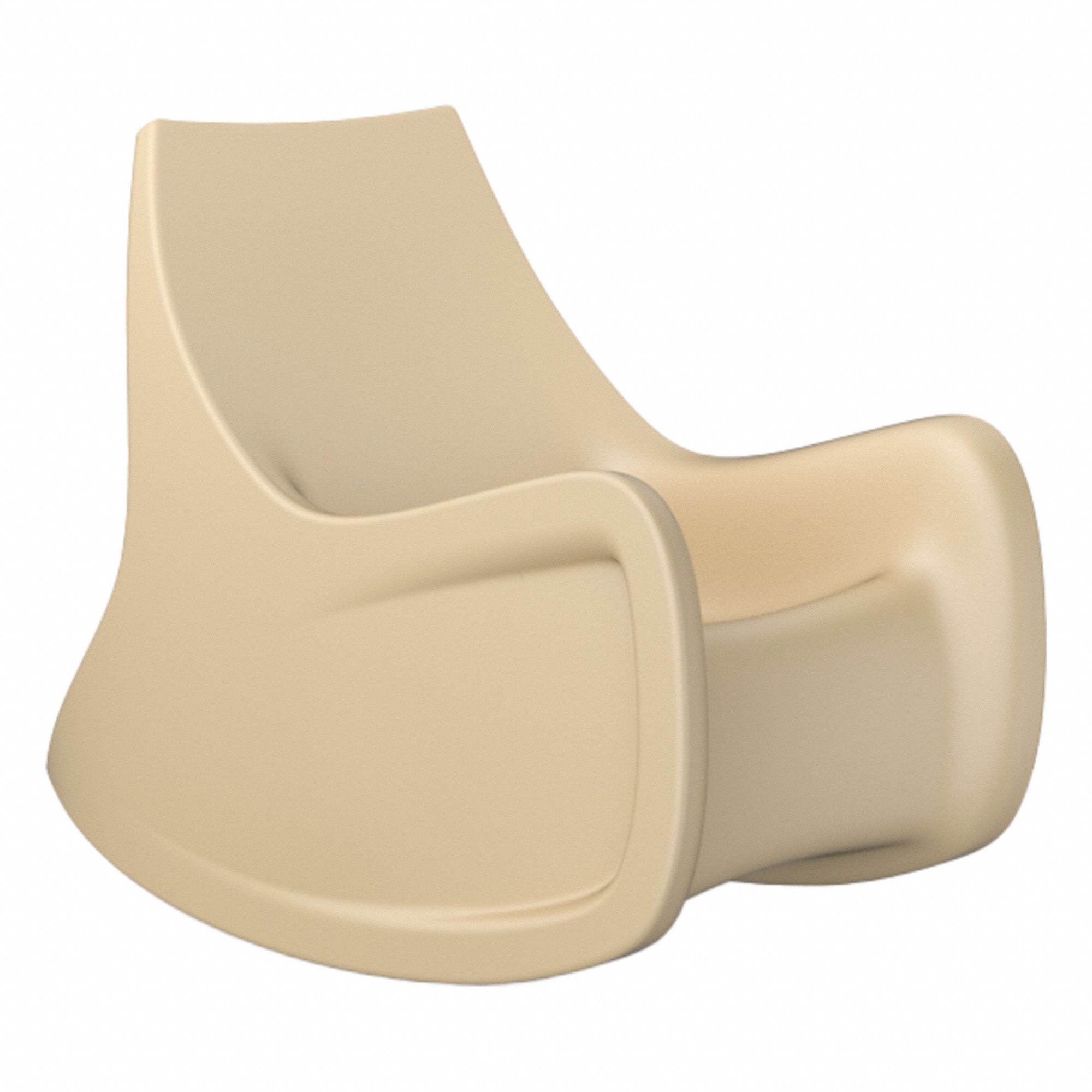 Radial Rocker with Sand Door: Sand Seat Color, Polyethylene Seat Material, Freestanding
