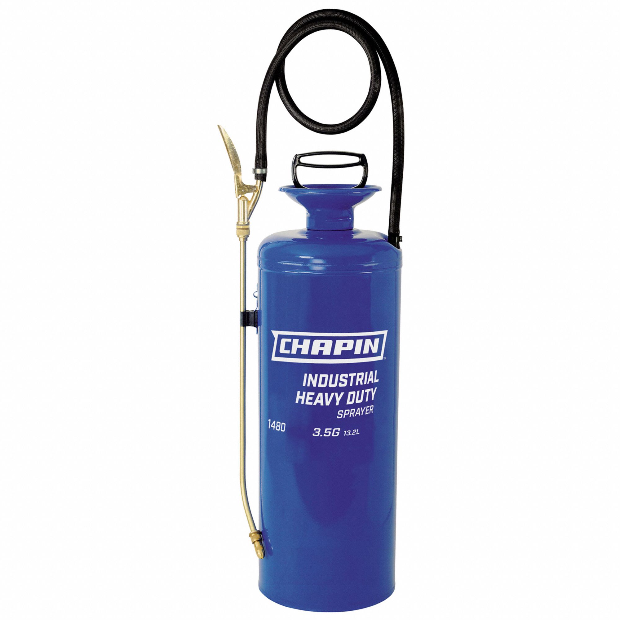 HANDHELD SPRAYER, SPOT, 3½ GALLON TANK, STEEL TANK, 25 FT MAX SPRAY DISTANCE, 60 PSI