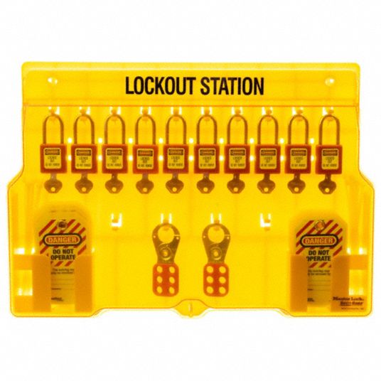 Master Lock 10-Lock Station 1483BP410