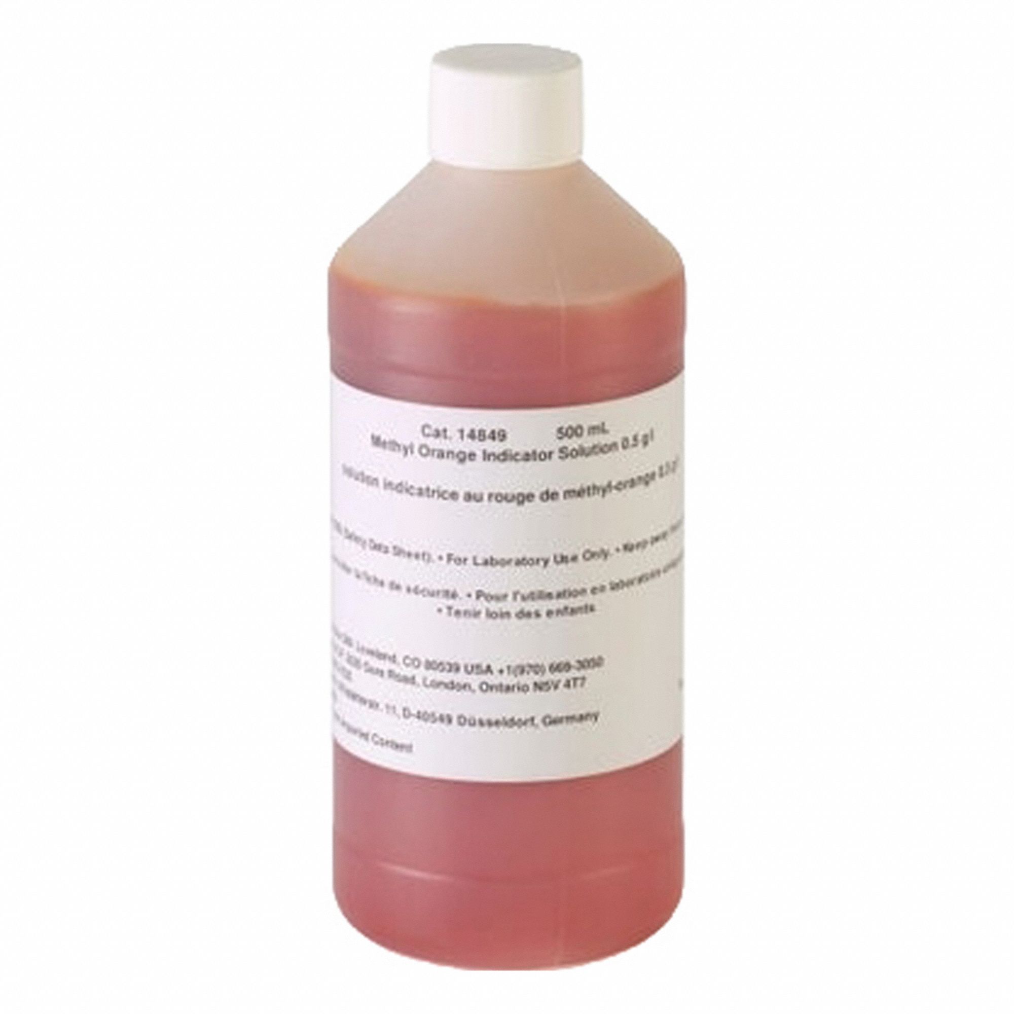 Methyl Orange Indicator Solution 500 mL