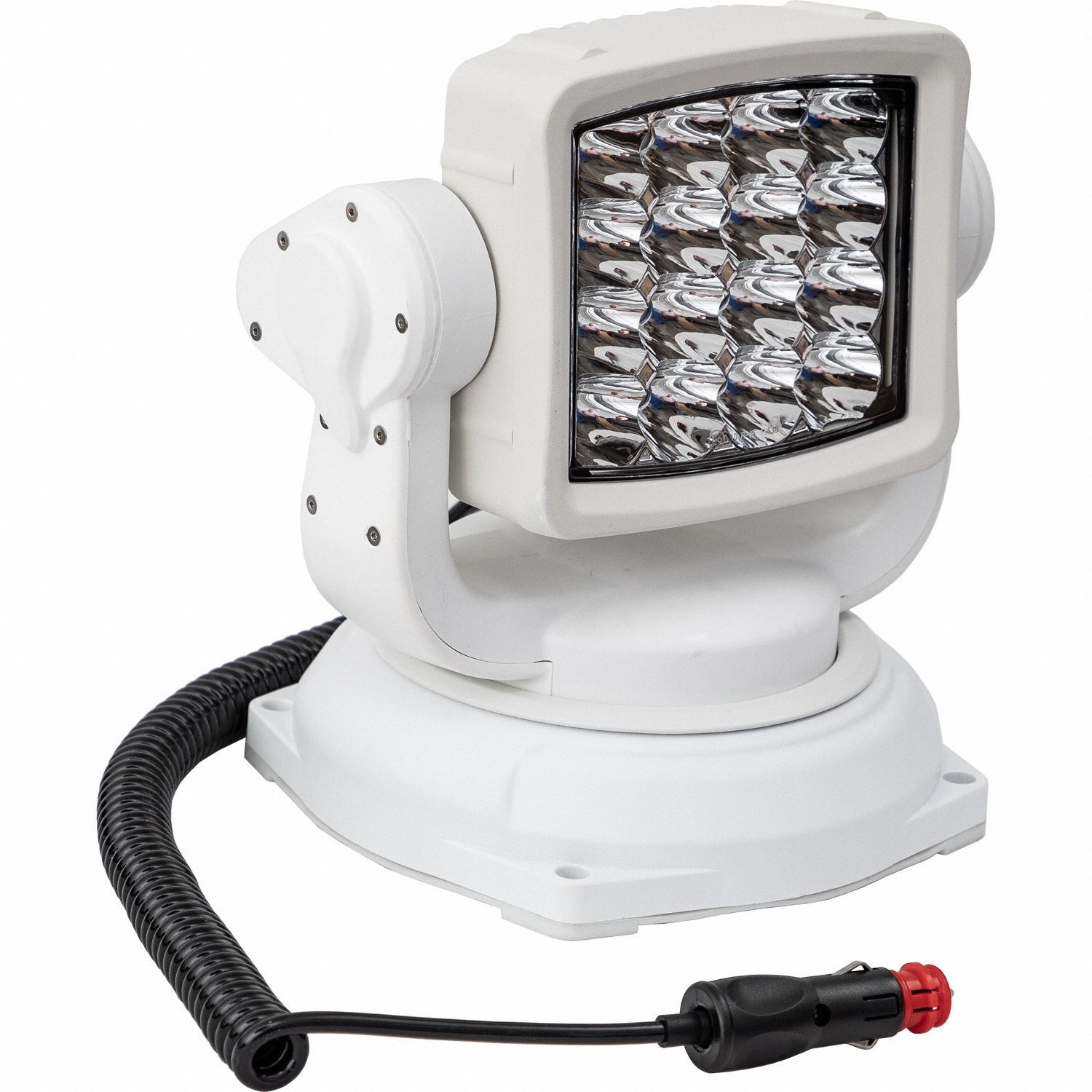 Spotlight: Square, Spot, LED, Handheld Remote, Magnetic, Auxiliary Power Connector