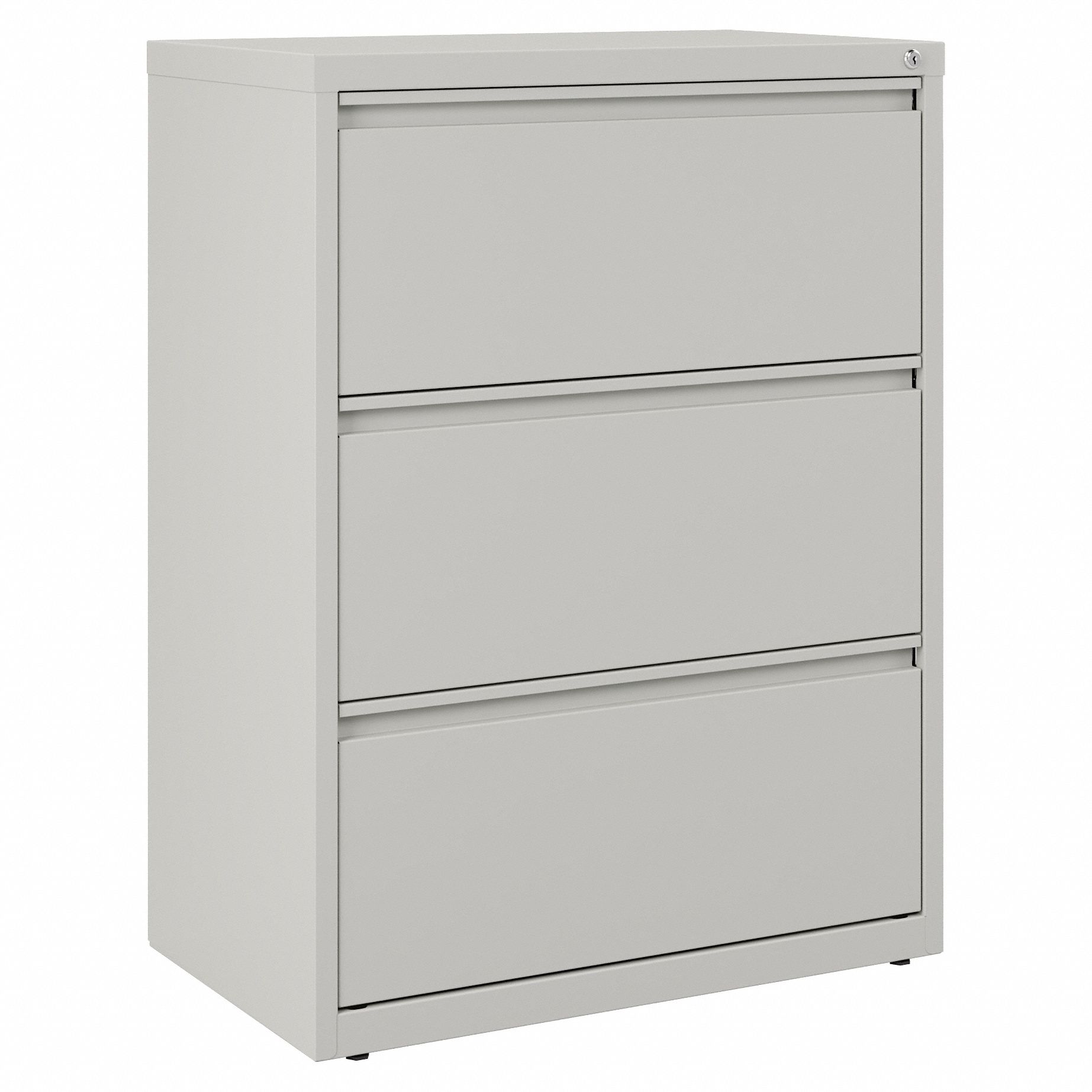 HIRSH, Light Gray, 3 Drawers, Lateral File Cabinet - 415G27|14975 ...