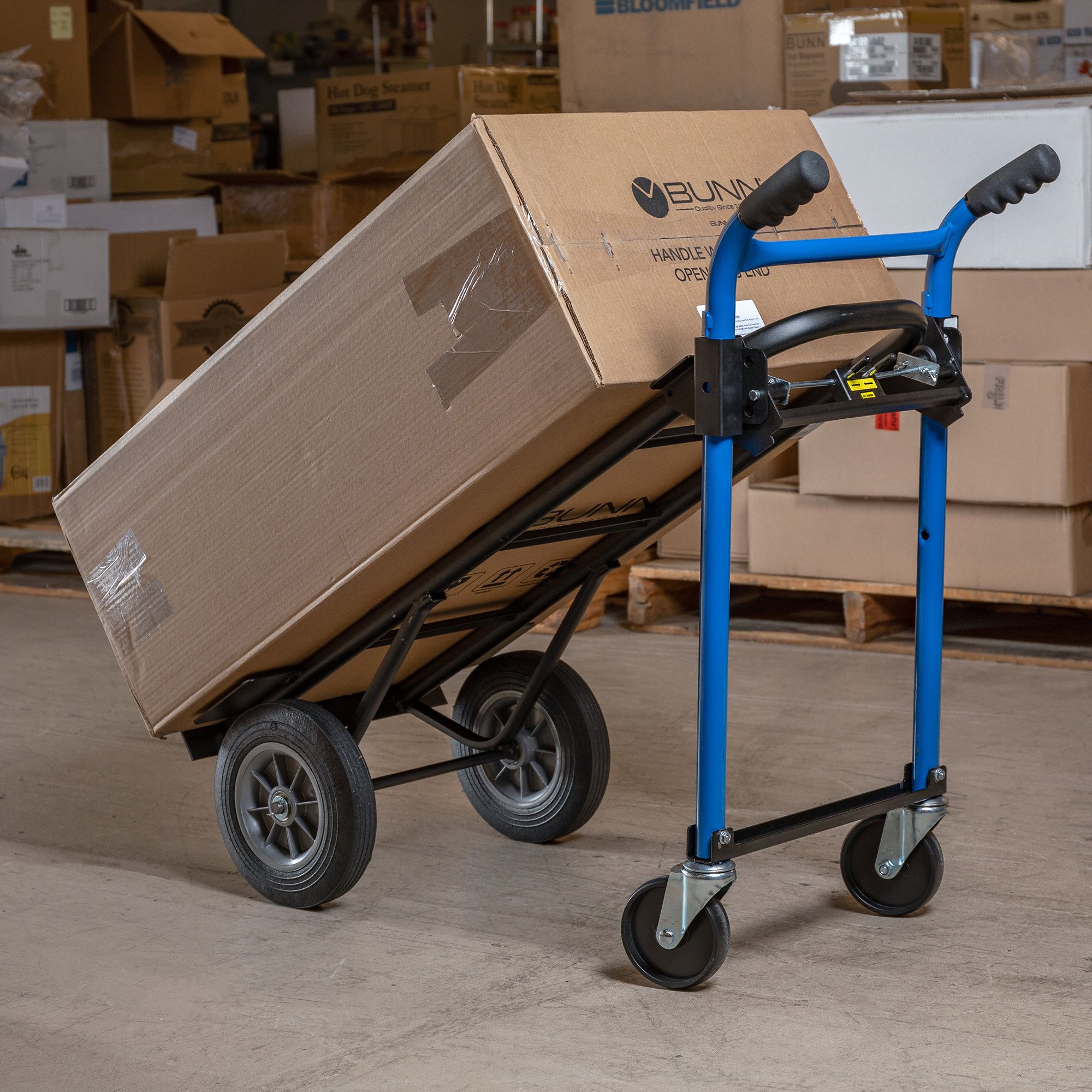 HARPER Convertible Hand Truck, 800lb, 48"x21"x18" - 149CX6|DTC8635P