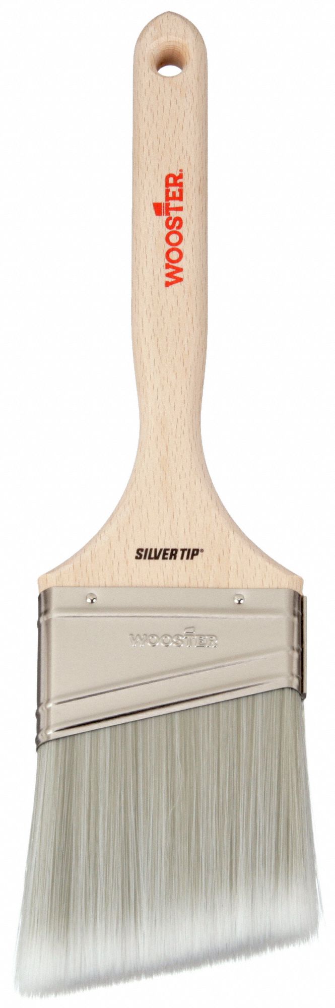 WOOSTER, Angle Sash Brush, 3 in, Paint Brush 14A03252213 Grainger