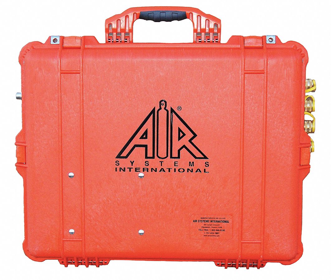 AIR SYSTEMS INTERNATIONAL Portable Filtration Panel, Number of Users 4 ...