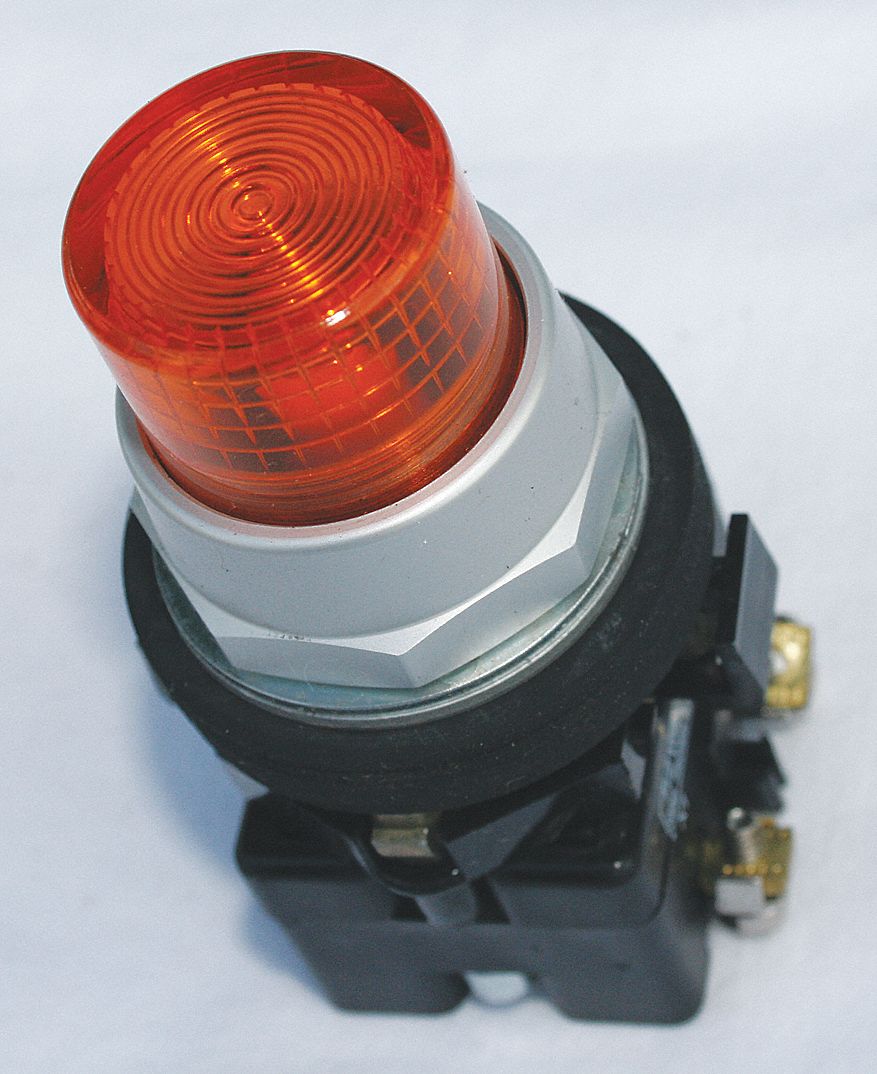 30mm Fresnel Plastic Pilot Light Lens, For Use With Pres-Test Lights and Illuminated Push Button