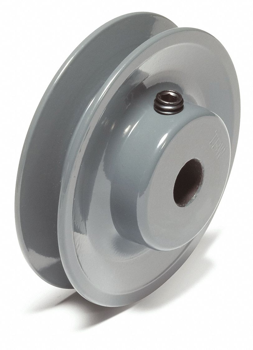 fixed bore pulley