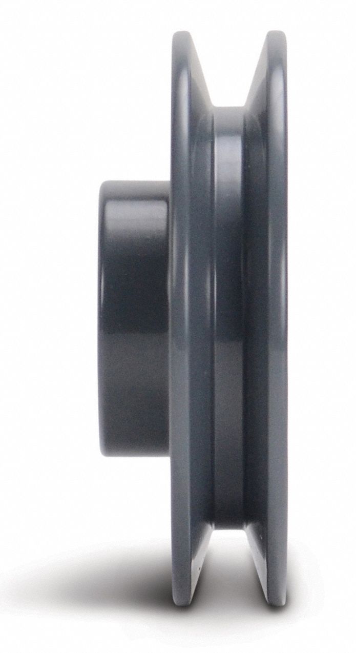 3.45 X 1/2 Double Groove AK Fixed Bore Pulley 2AK34X1/2
