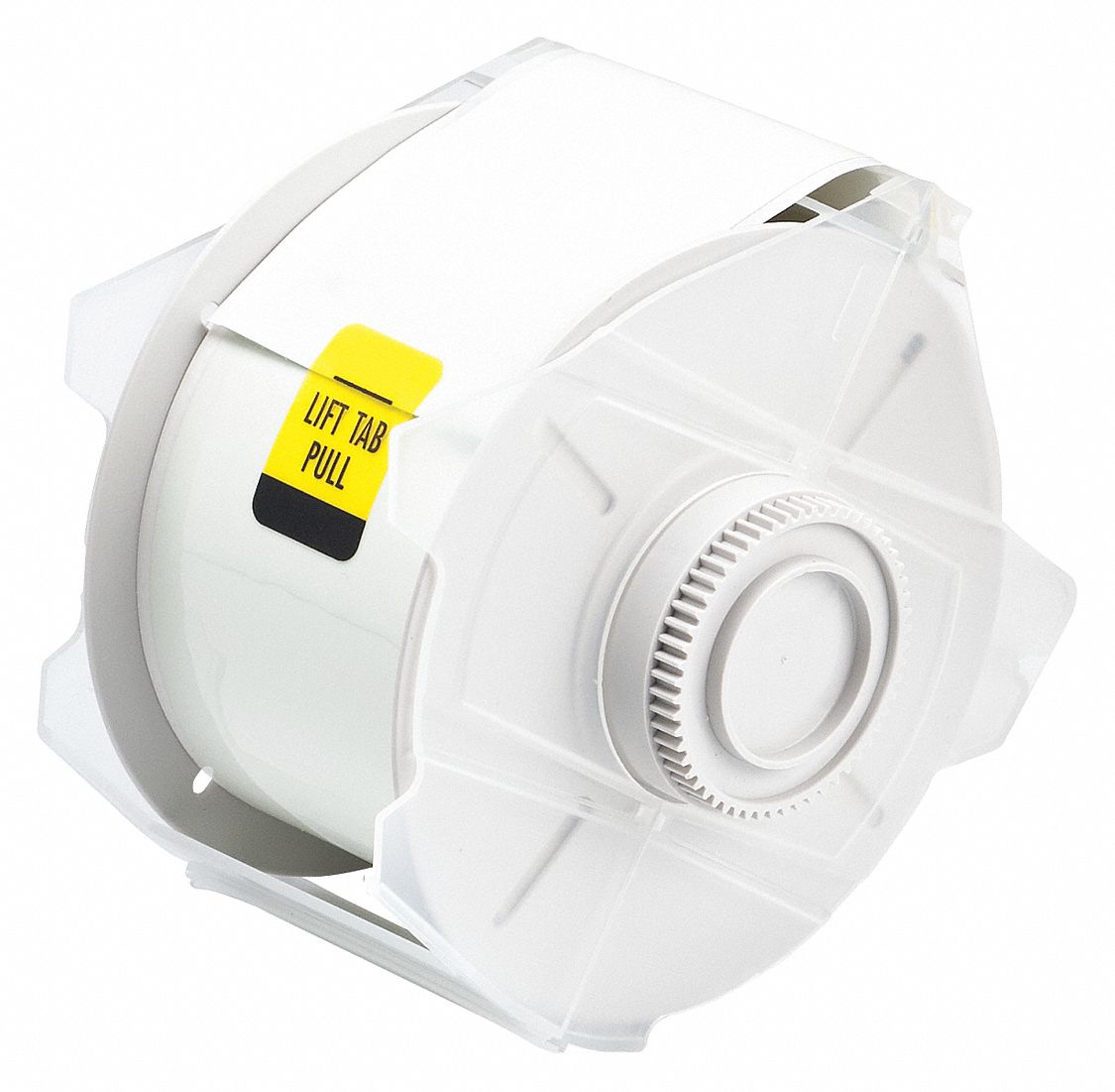 Continuous Label Stock: 2 1/4 in x 50 ft, Polyester, Green (Gloss), Indoor/Outdoor