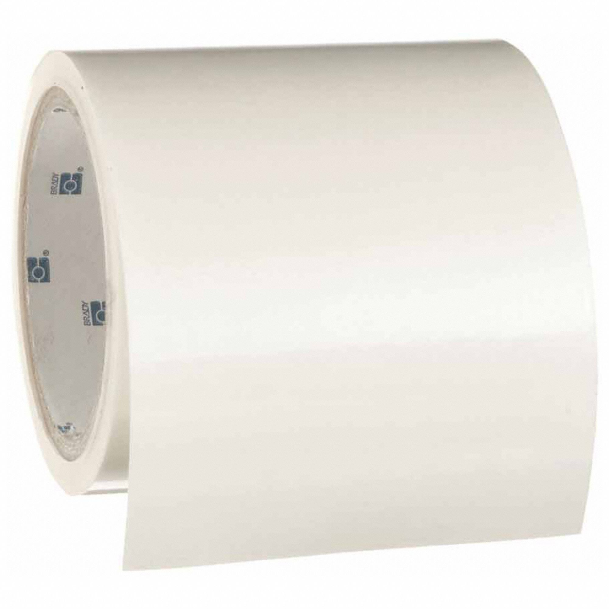 Laminate Roll: Laminate Roll, Polyester, Clear, Permanent Adhesive, 4 1/2 in Ht, 4 1/4 in Wd