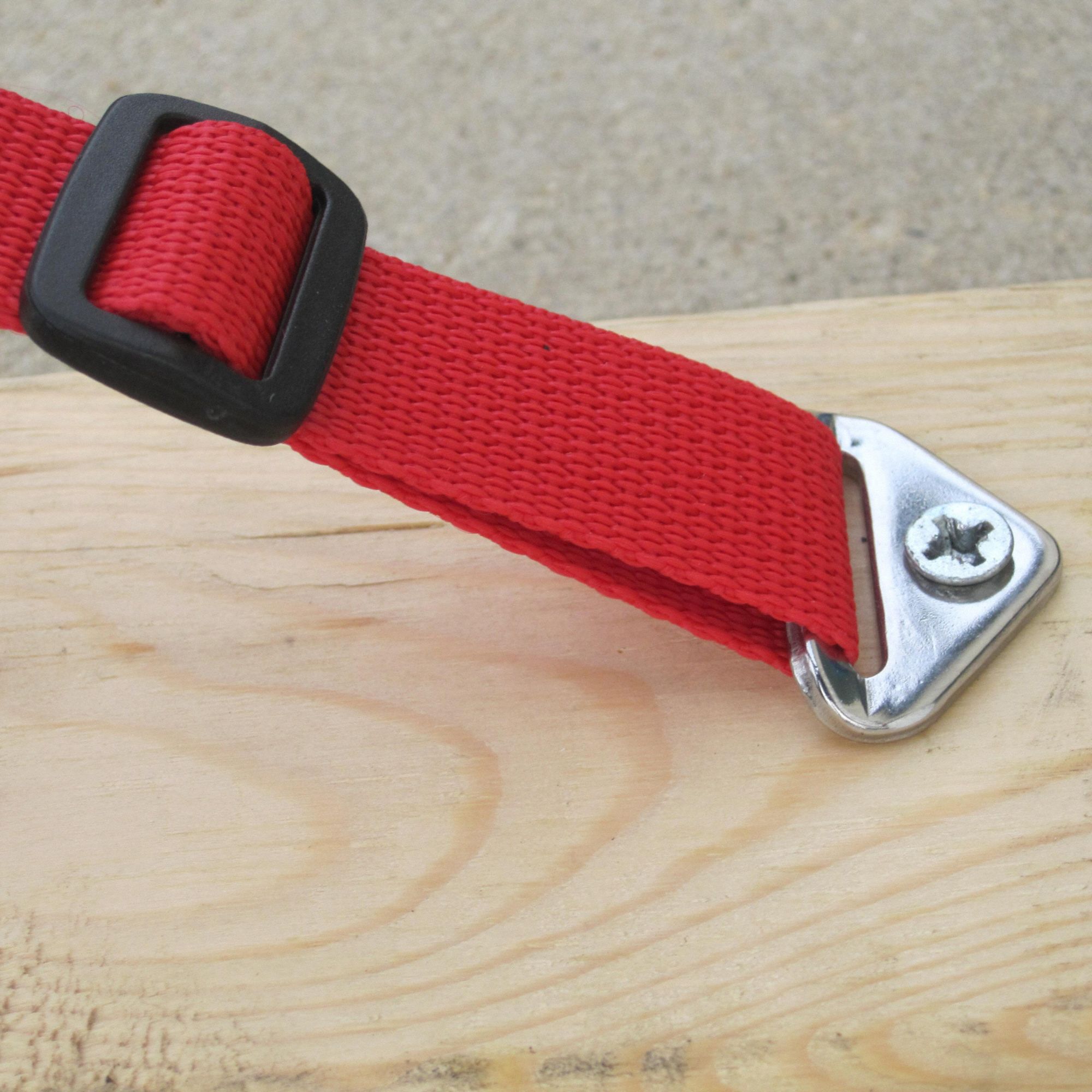 BULKSTRAP Anchor Plate, 1 In., SS, PK2 14A770AP1SS Grainger