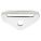 ANCHOR PLATE, 15/16 IN W, SILVER, 2 PK
