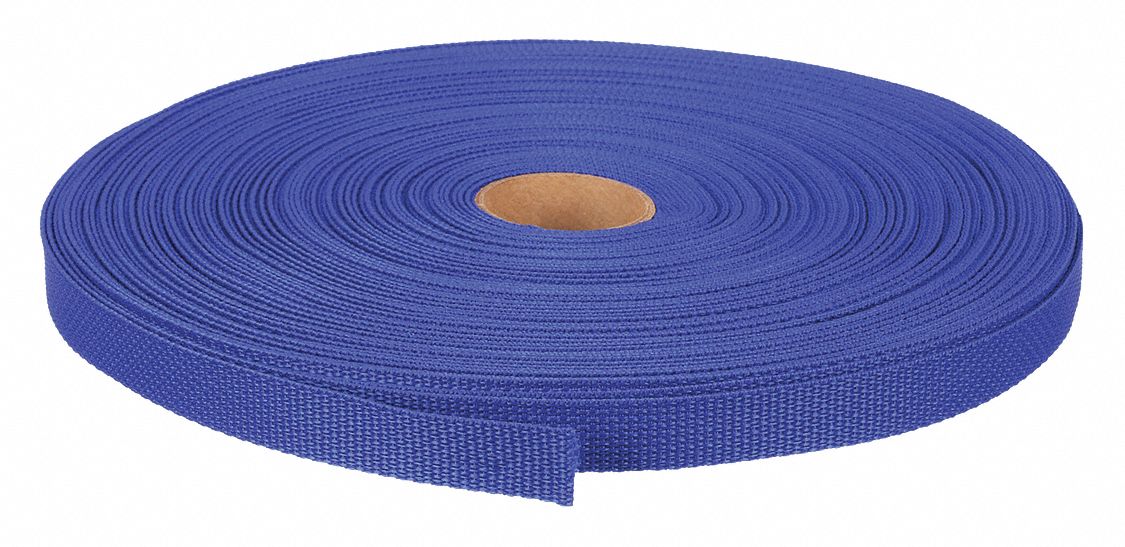 BULK WEBBING,102 FT X 3/4 IN,375LB