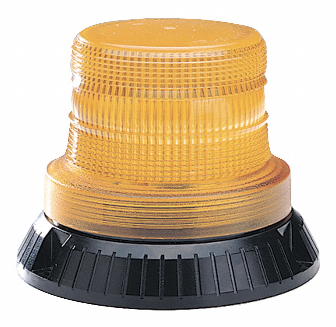14A875 - Compact Strobe Amber Mag Incandescent