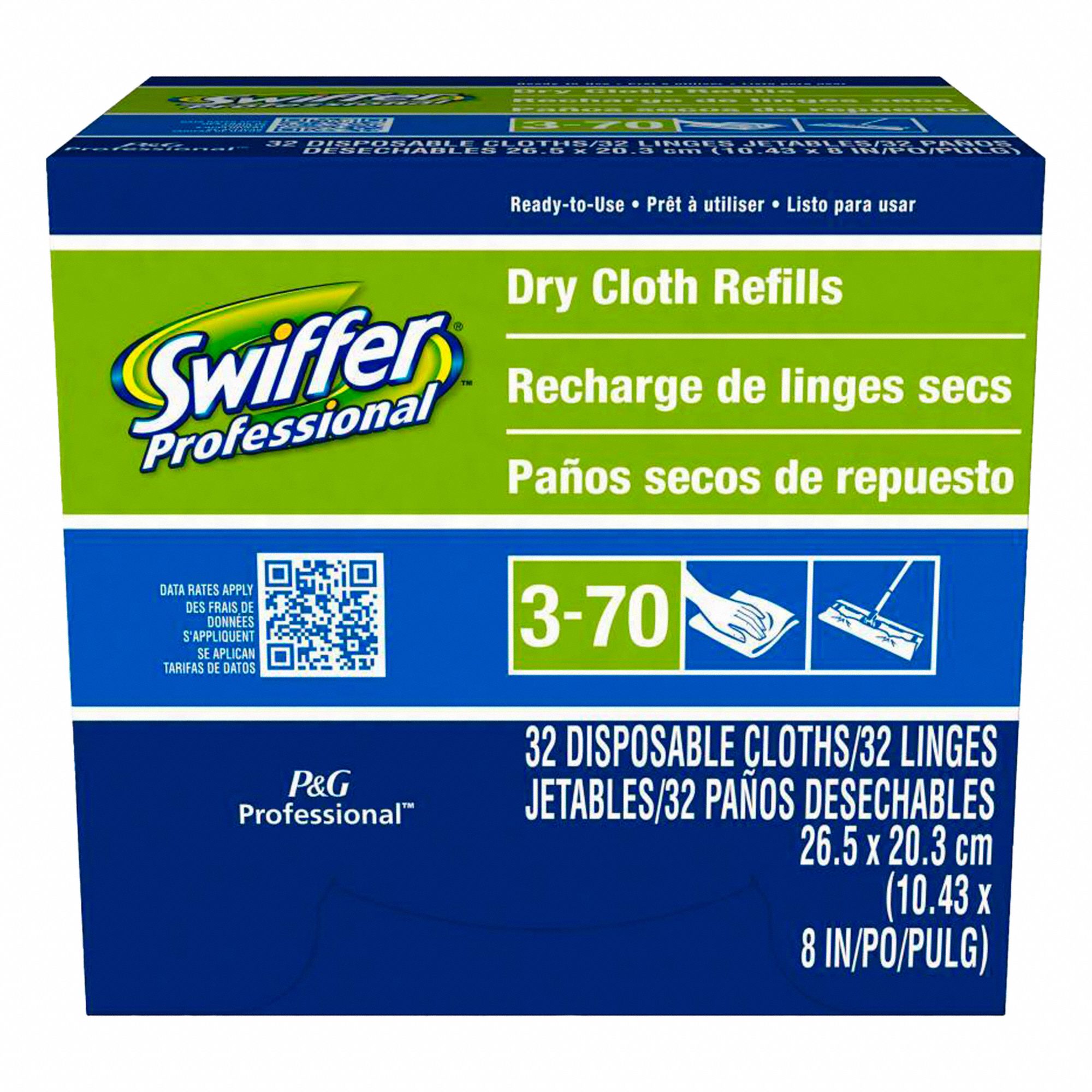 SWIFFER DRY REFILL 6PK/CASE