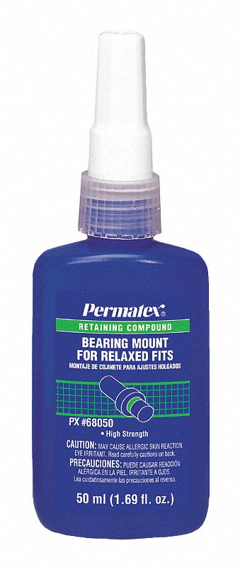 BEARING MOUNT THREADLOCKER, FOR RELAXED FITS, 50 ML, -65 °  TO 300 °  F