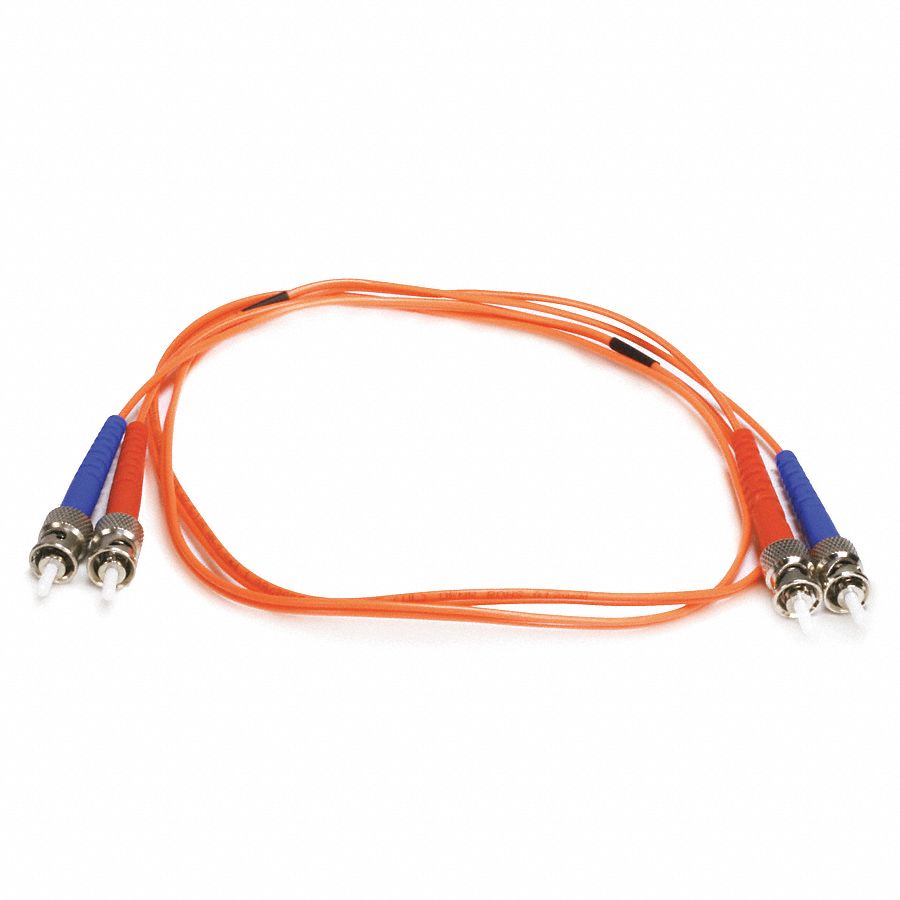 MONOPRICE Fiber Optic Patch Cord, MultiMode, Duplex, 1.0 m Length