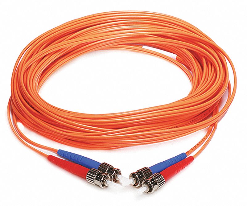 MONOPRICE Fiber Optic Patch Cord, MultiMode, Duplex, 10 m Length