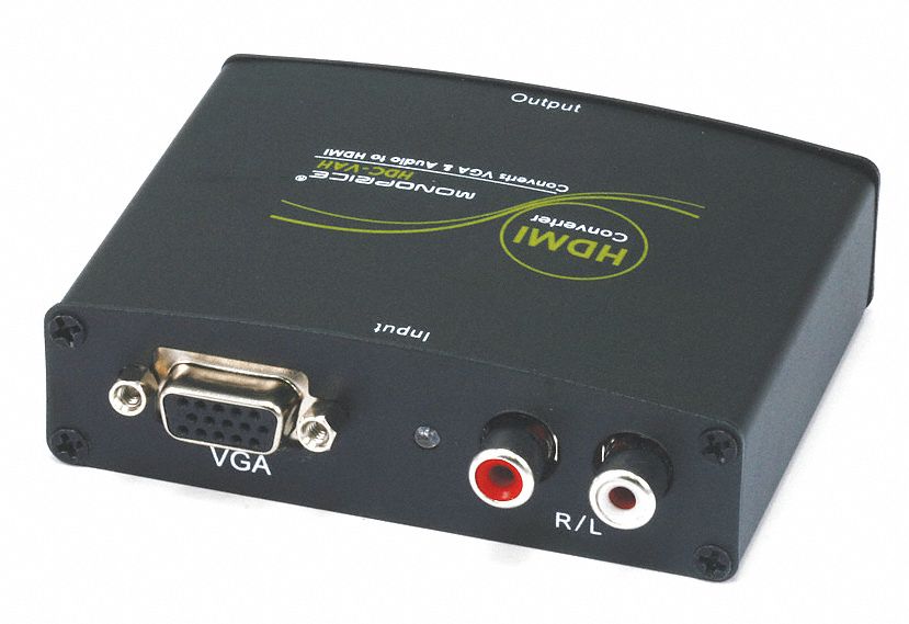 Monoprice Hdmi Vga Hdmi Vga Video Converter 14c152 4629 Grainger