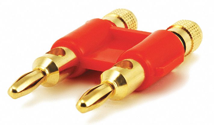 14C218 - Banana Speaker Plugs Dual-Gold