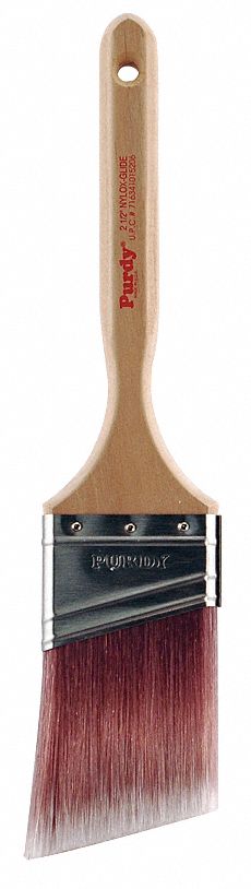 PURDY, Angle Sash Brush, 2 1/2 in, Paint Brush - 6YAH2