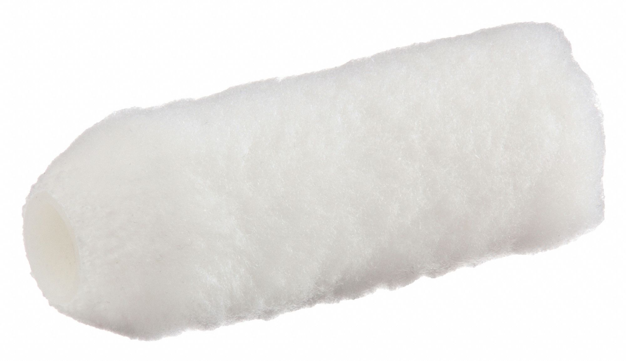 Mini Paint Roller Cover: 4 1/2 in Lg, 1/2 in Nap Size, Dralon Fabric, White Dove(TM), 2 PK