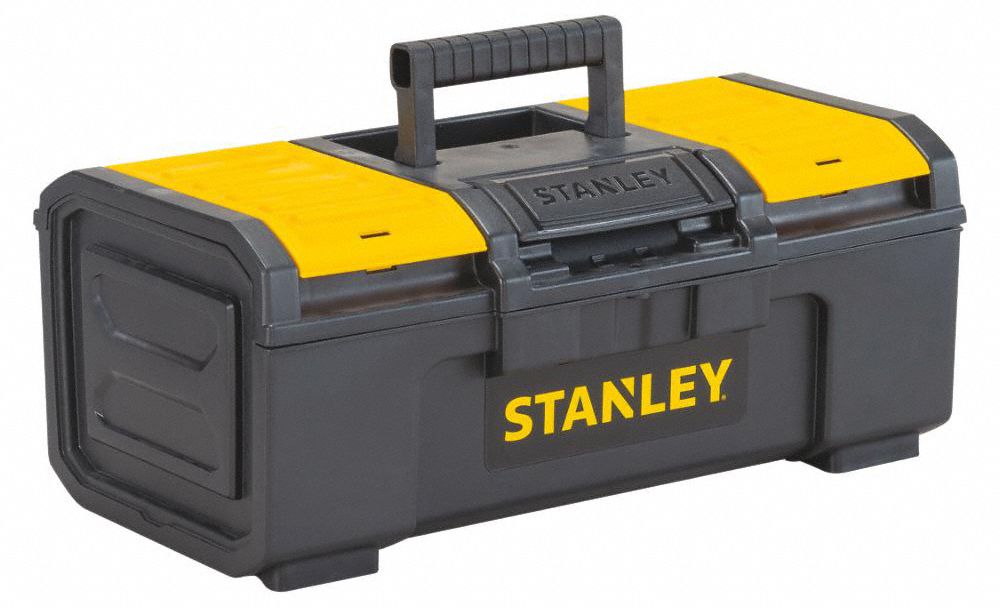 Stanley One Touch Plastic Tool Box 400mm Garage Equipment And Tools Other
