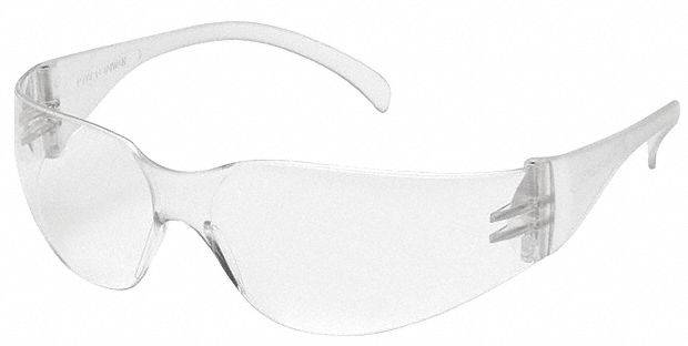 LUNETTES SÉCURITÉ, S/ CADRE, ANTI-BUÉE, TRANSPARENT