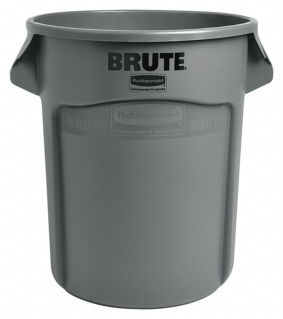 RECEPTACLE WASTE ROUND GRY 20GAL