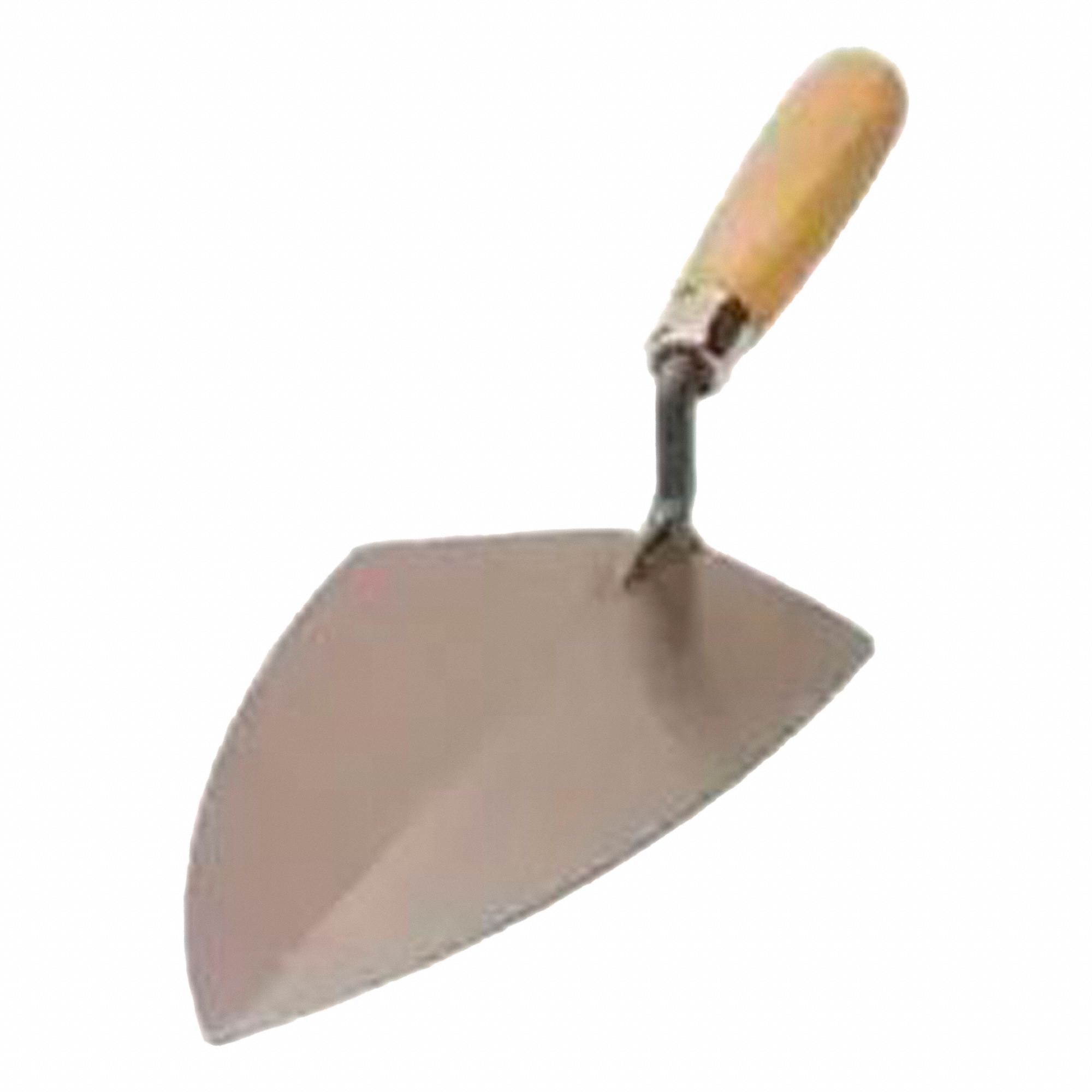 BRICK TROWEL, 10 IN, CARBON STEEL/HARDWOOD