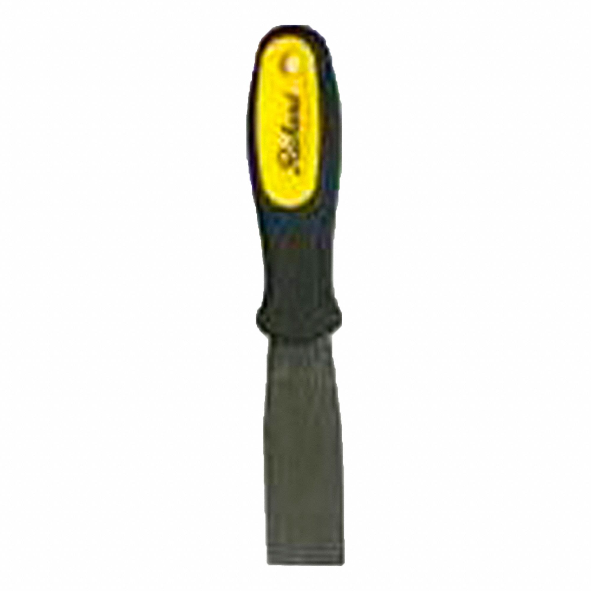 PUTTY KNIFE, HIGH CARBON STEEL, ERGONOMIC RUBBER HANDLE, FLEXIBLE, 1-1/4IN