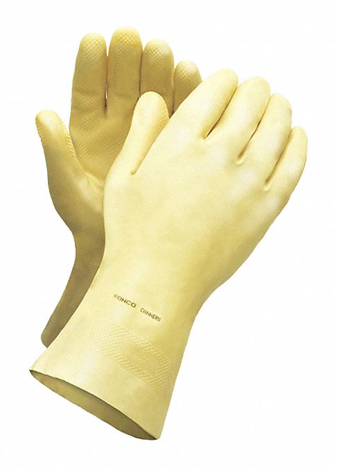 Natural deals rubber gloves