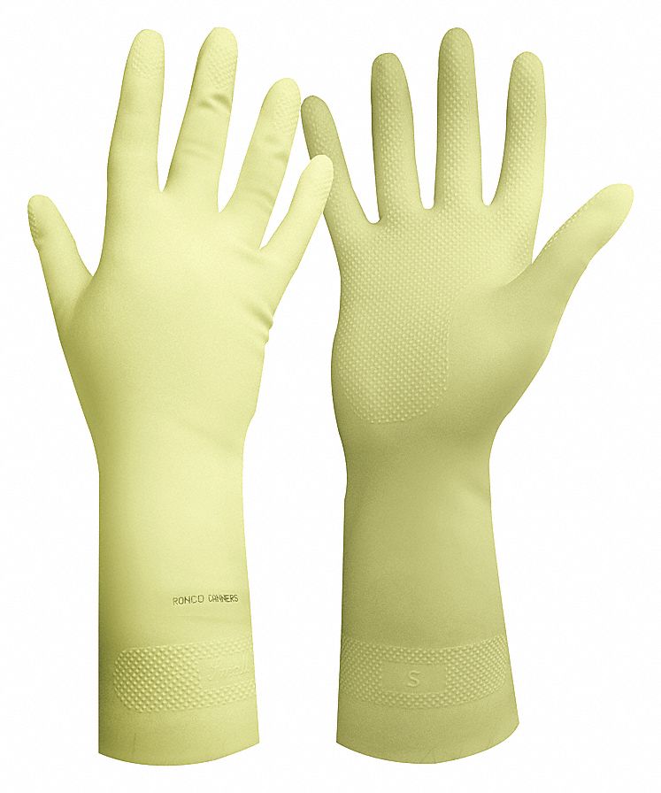 Natural deals rubber gloves