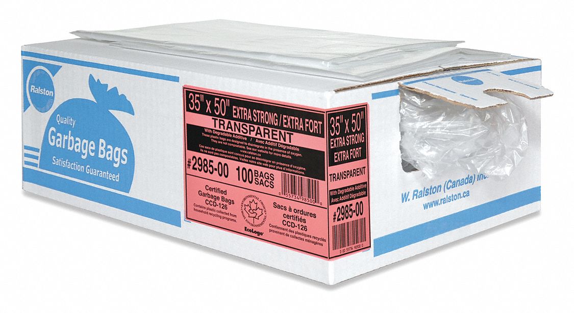 SAC ORDURE ROB TRANSP 26X36 200/B