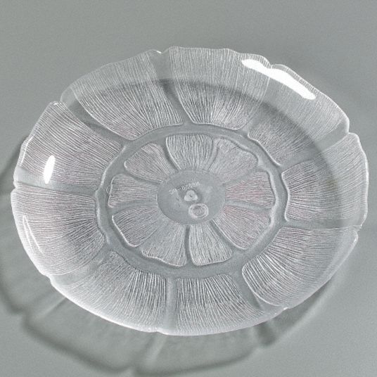 CARLISLE, Petal Mist, Clear, Plate - 14D127|6956GR07 - Grainger