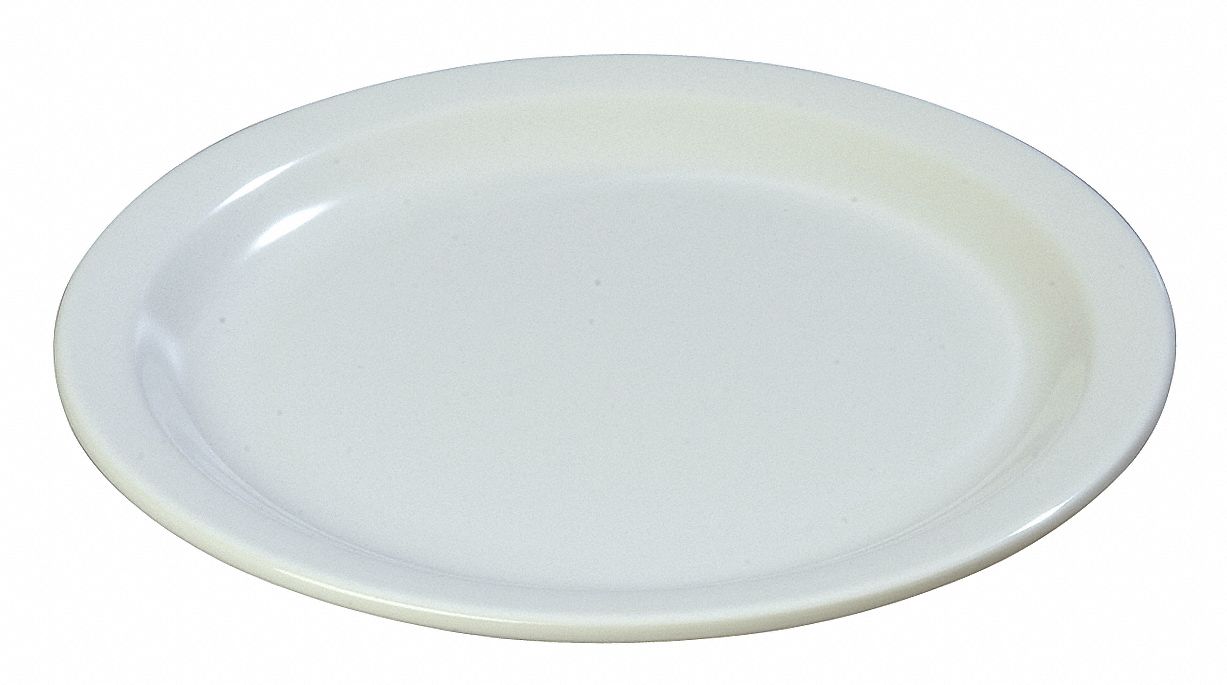 Platos desechables de plástico para postre, 120 unidades, resistentes de  7.5 pulgadas, color blanco con plata, platos de aperitivo vintage,  ensalada