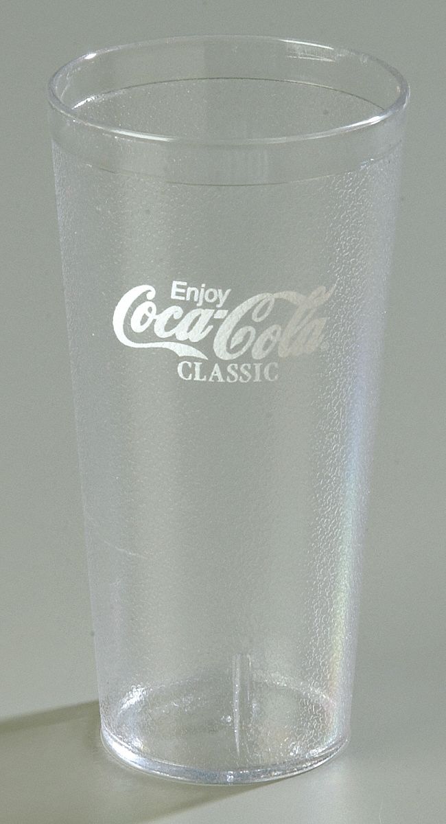 14D162 - Coca-Cola Tumbler 20 oz. Clear PK72