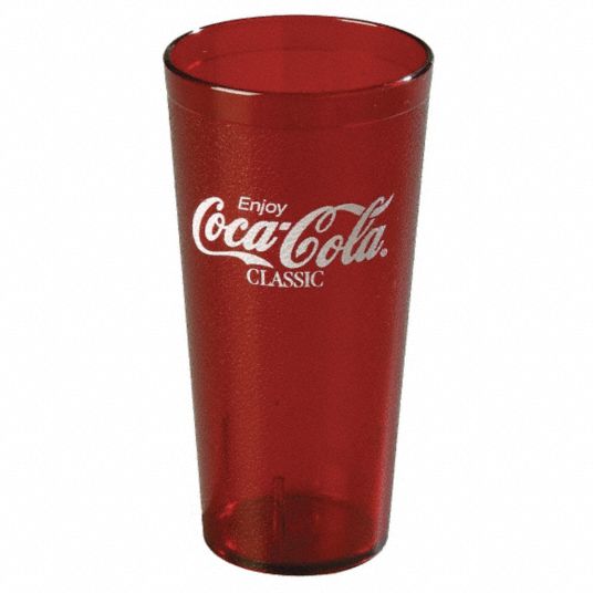 CARLISLE, Coca-Cola, 20 fl oz Capacity, Coca-Cola Tumbler -  14D163|52203550GR - Grainger