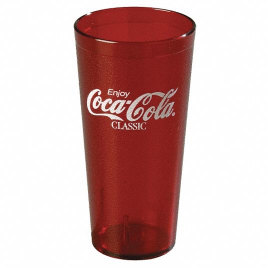 Carlisle, Coca-cola, 20 Fl Oz Capacity, Coca-cola Tumbler - 14d163 