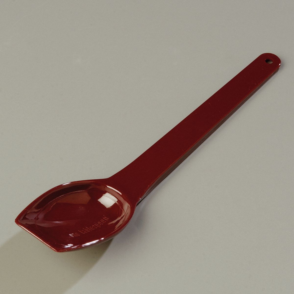 CARLISLE Serving Spoon, 1.30 oz Serving Utensil Capacity, SAN, Dishwasher Safe Yes, 11 in