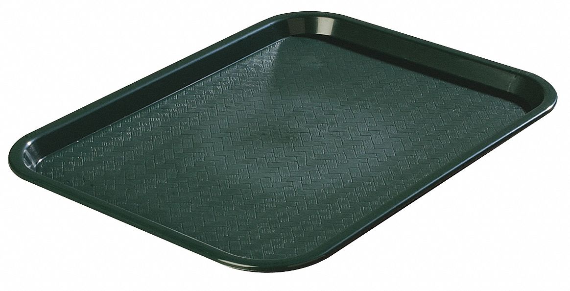 14D320 - Cafe Tray 10 x 14 Forest Green PK24
