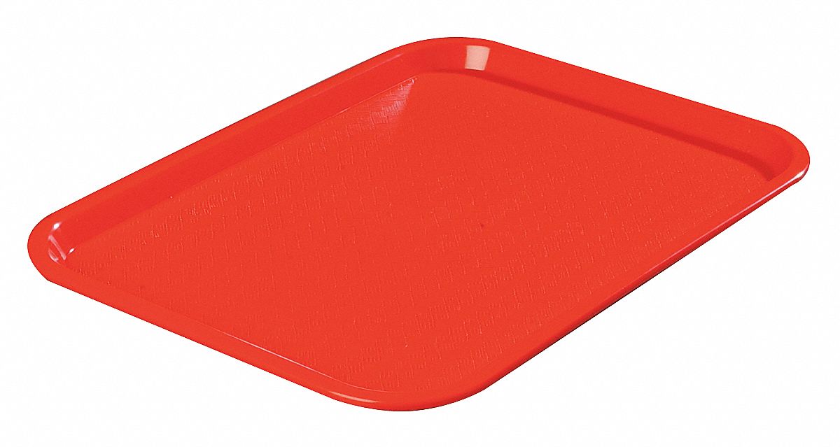 CARLISLE Cafe Tray, 14 x 18, Red, PK12 - 14D336|CT141805 - Grainger